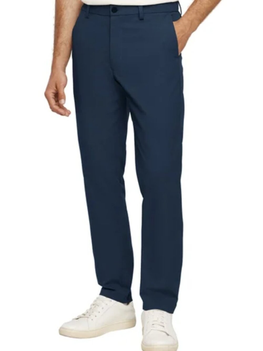 Banana Republic Commuter Pant Blue 36x30 Men's Athletic Fit Travel Stretch NWT